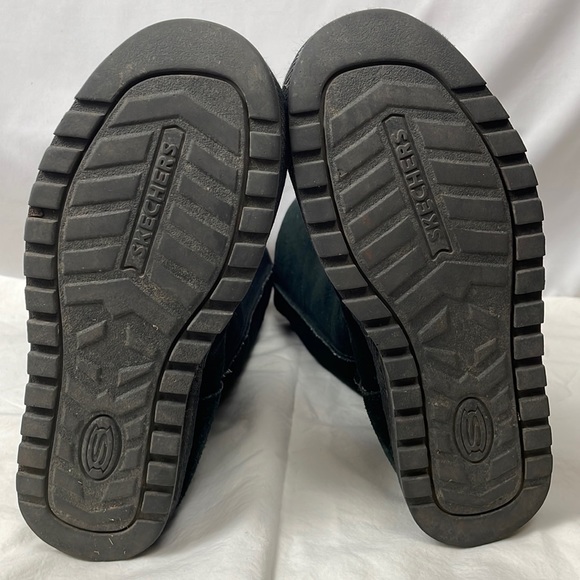 Skechers Australia Black Fur Lined Mid-Calf Winter Boots - Size 9 - Picture 9 of 12